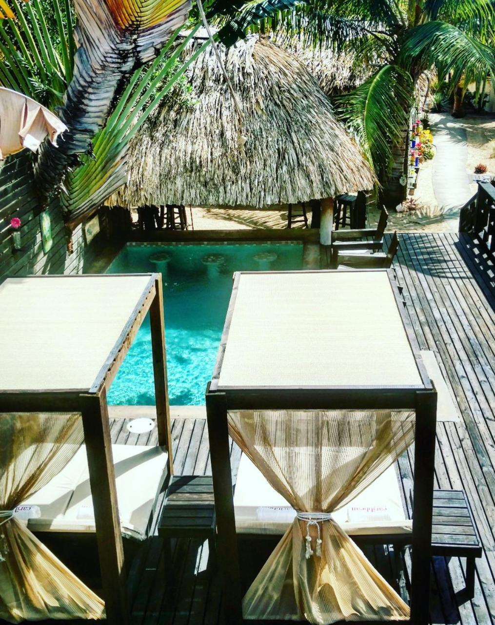 Caribbean Beach Cabanas Placencia Exterior photo