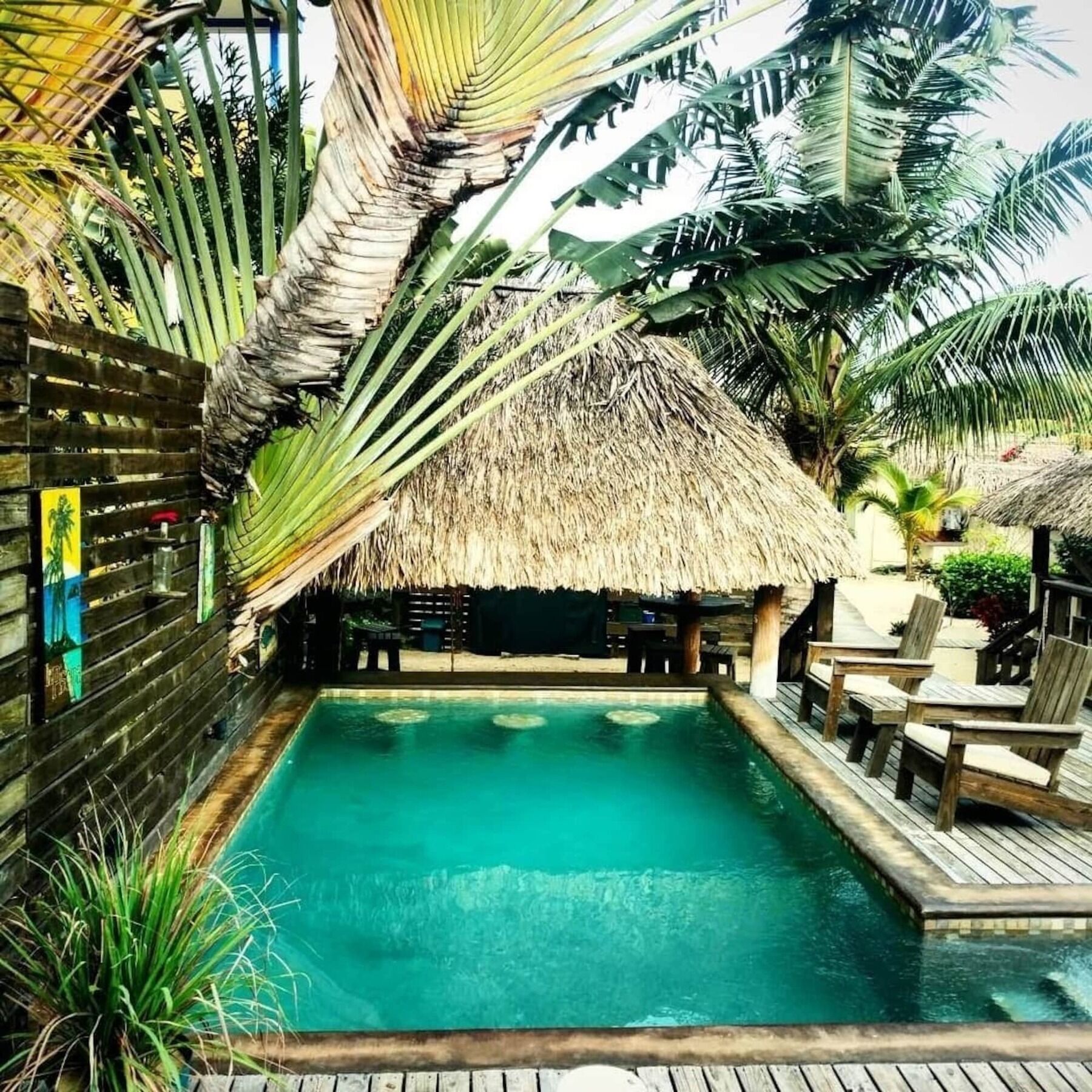 Caribbean Beach Cabanas Placencia Exterior photo