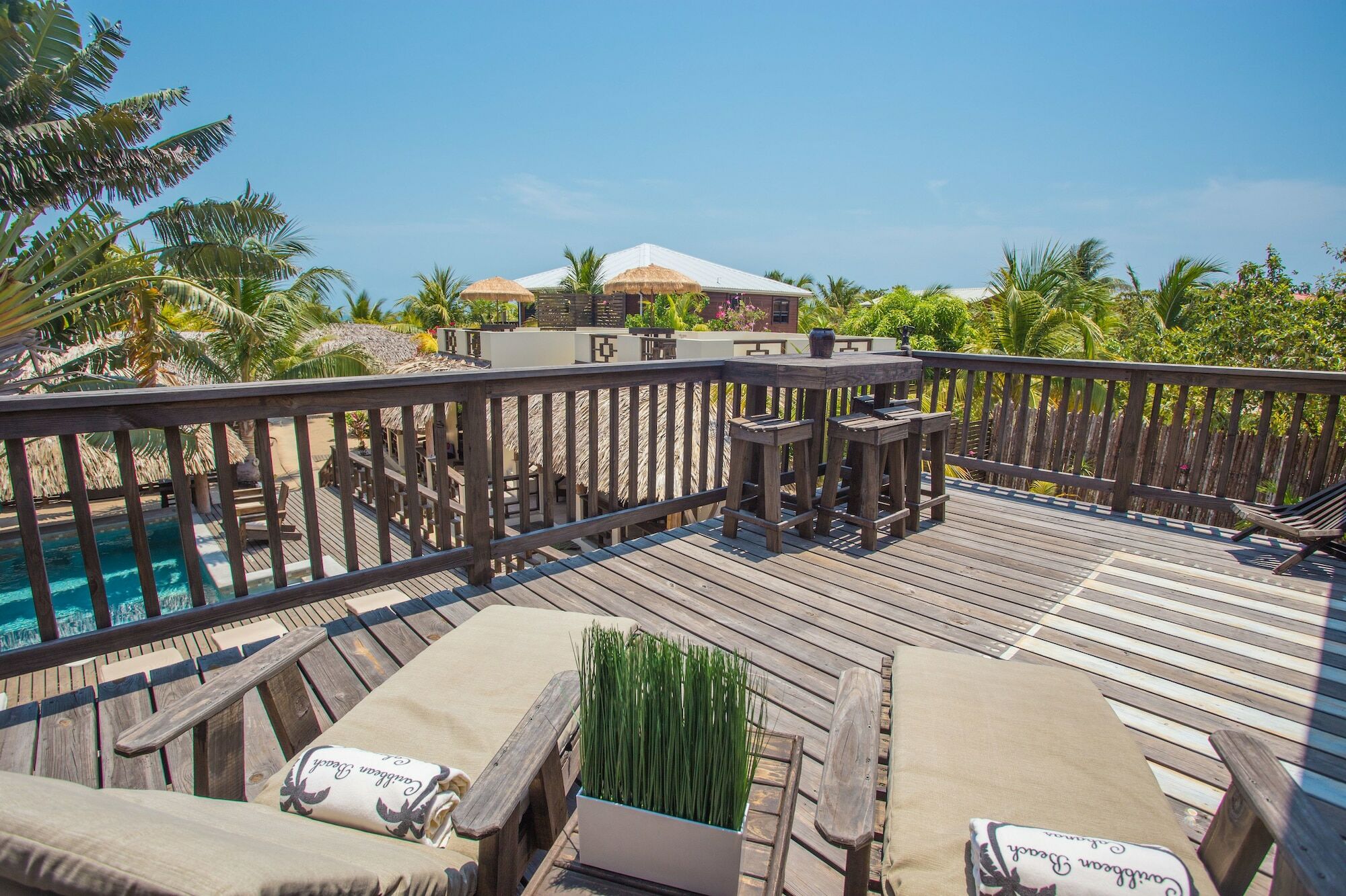 Caribbean Beach Cabanas Placencia Exterior photo